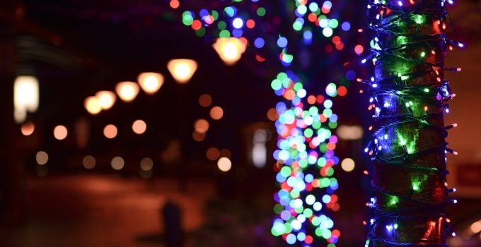 udendørs julelys